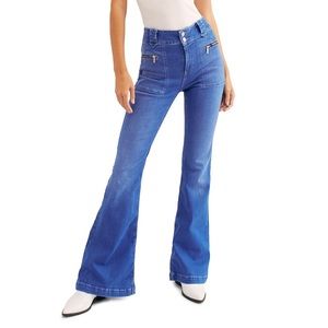 NWT Free People Layla High-Rise Flare Jean 26